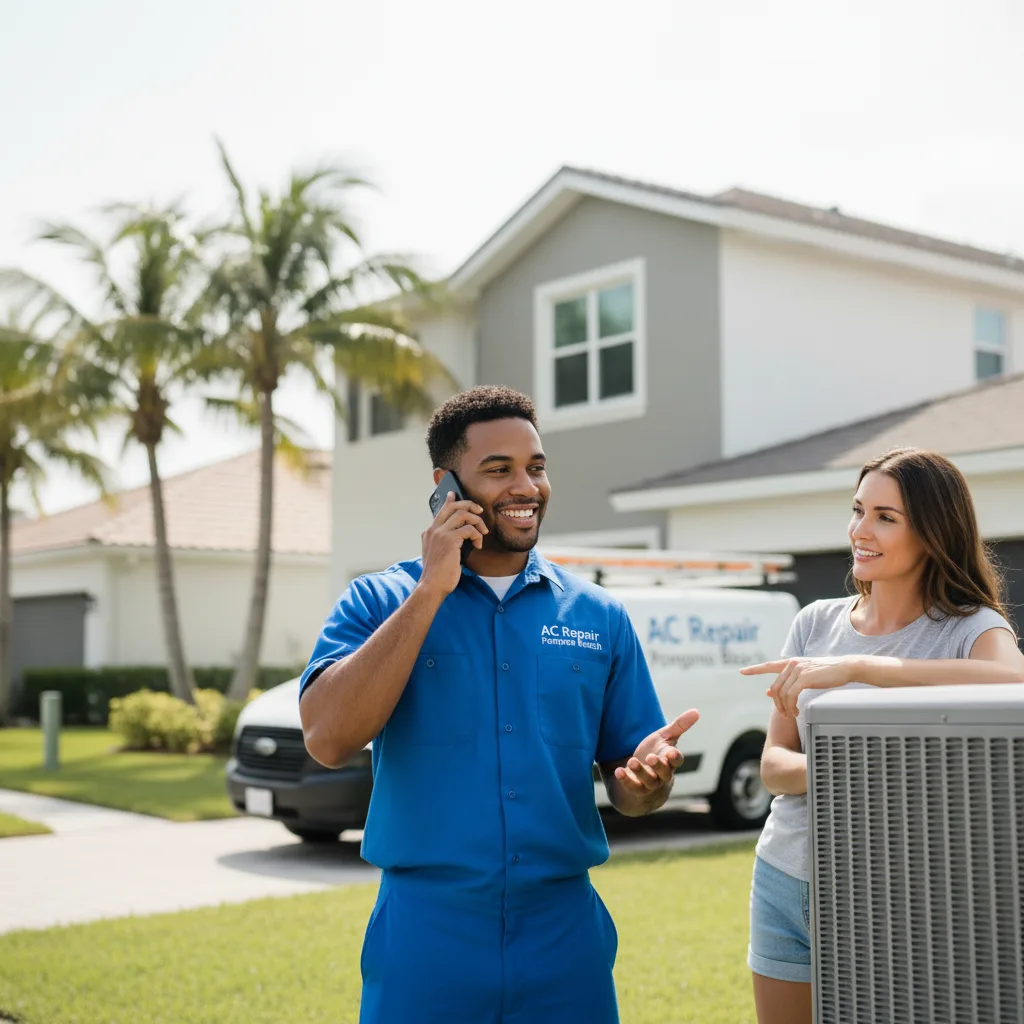 AC Repair Pompano Beach customer support in Richwood